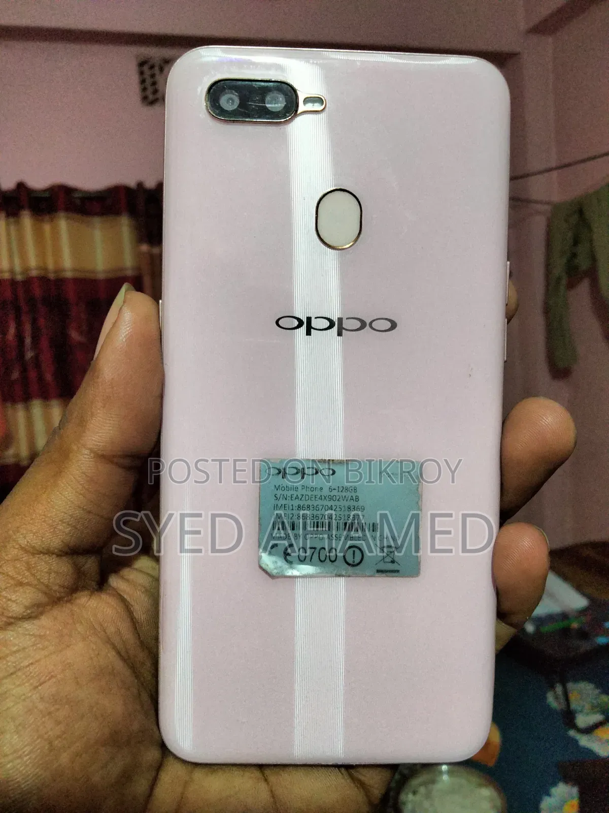 Oppo A5s (AX5s) 64 GB Pink