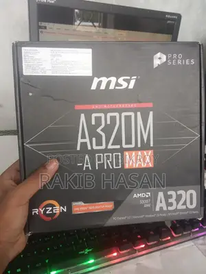 Desktop Computer MSI Model 8GB AMD Ryzen SSD 128GB