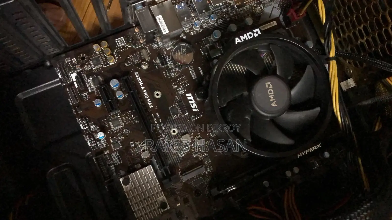 Desktop Computer MSI Model 8GB AMD Ryzen SSD 128GB