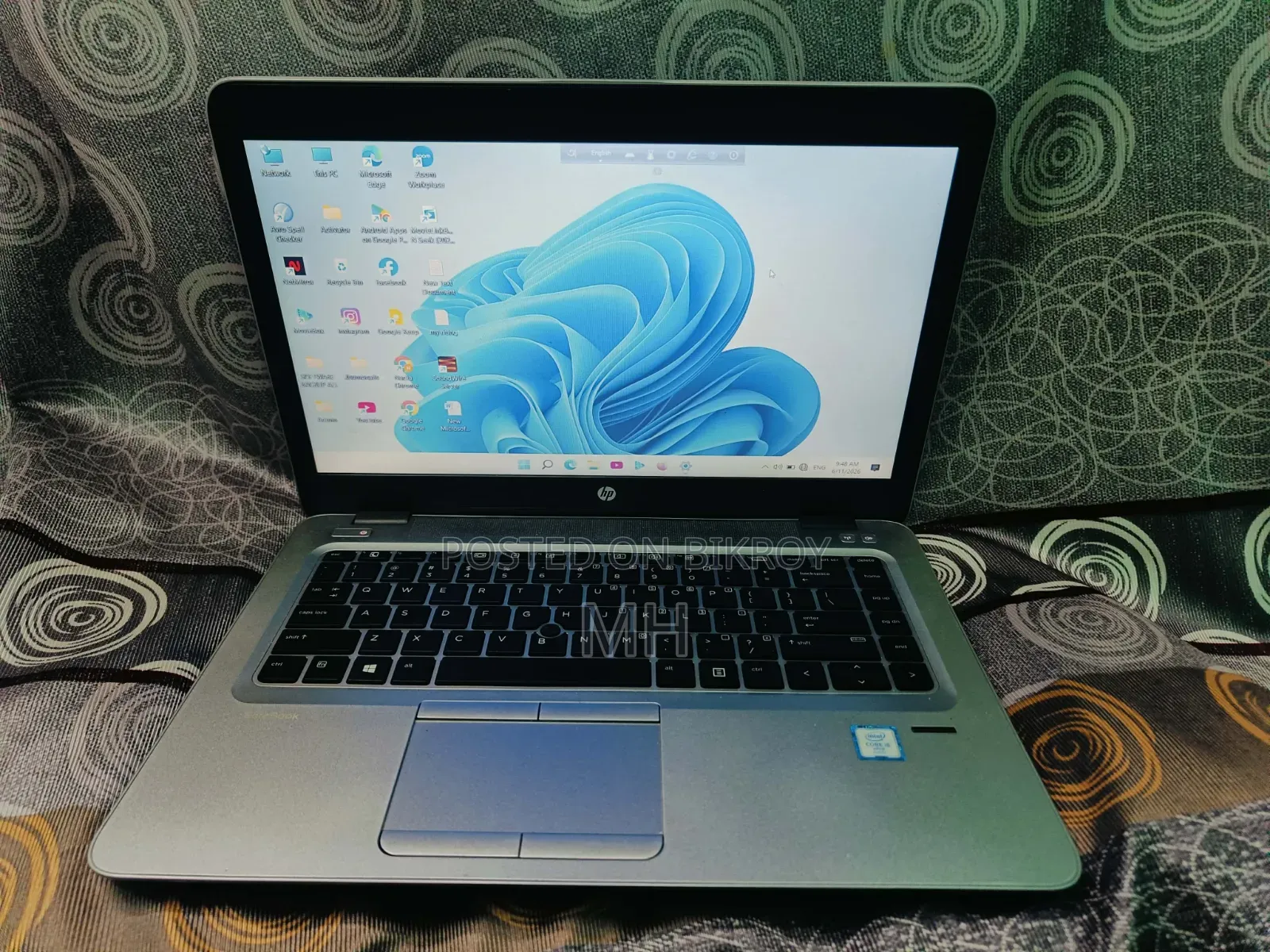 ল্যাপটপ HP EliteBook 840 G3 8GB Intel Core I5 SSD 256GB
