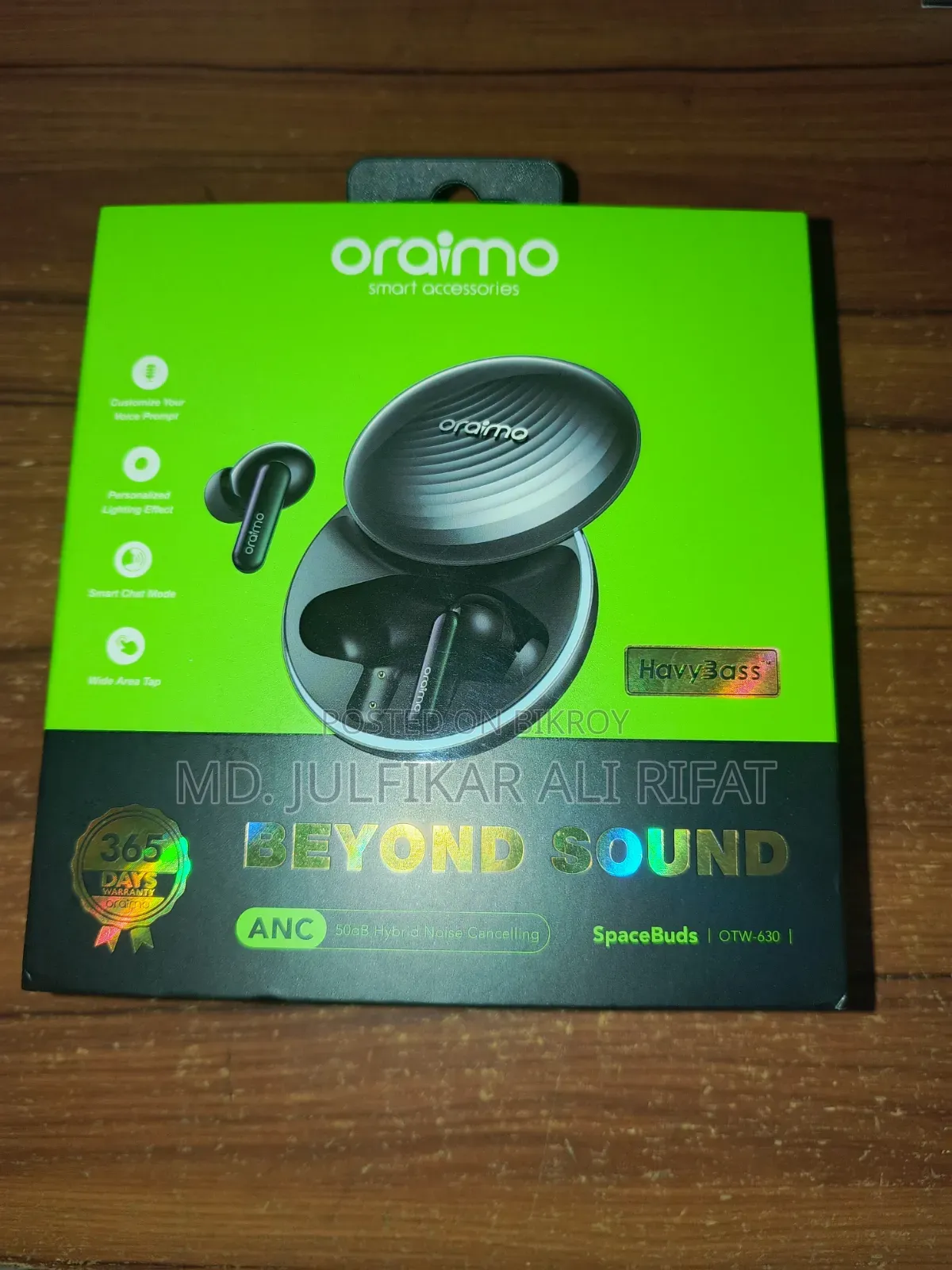 Oraimo Spacebuds ***Only Earbuds***