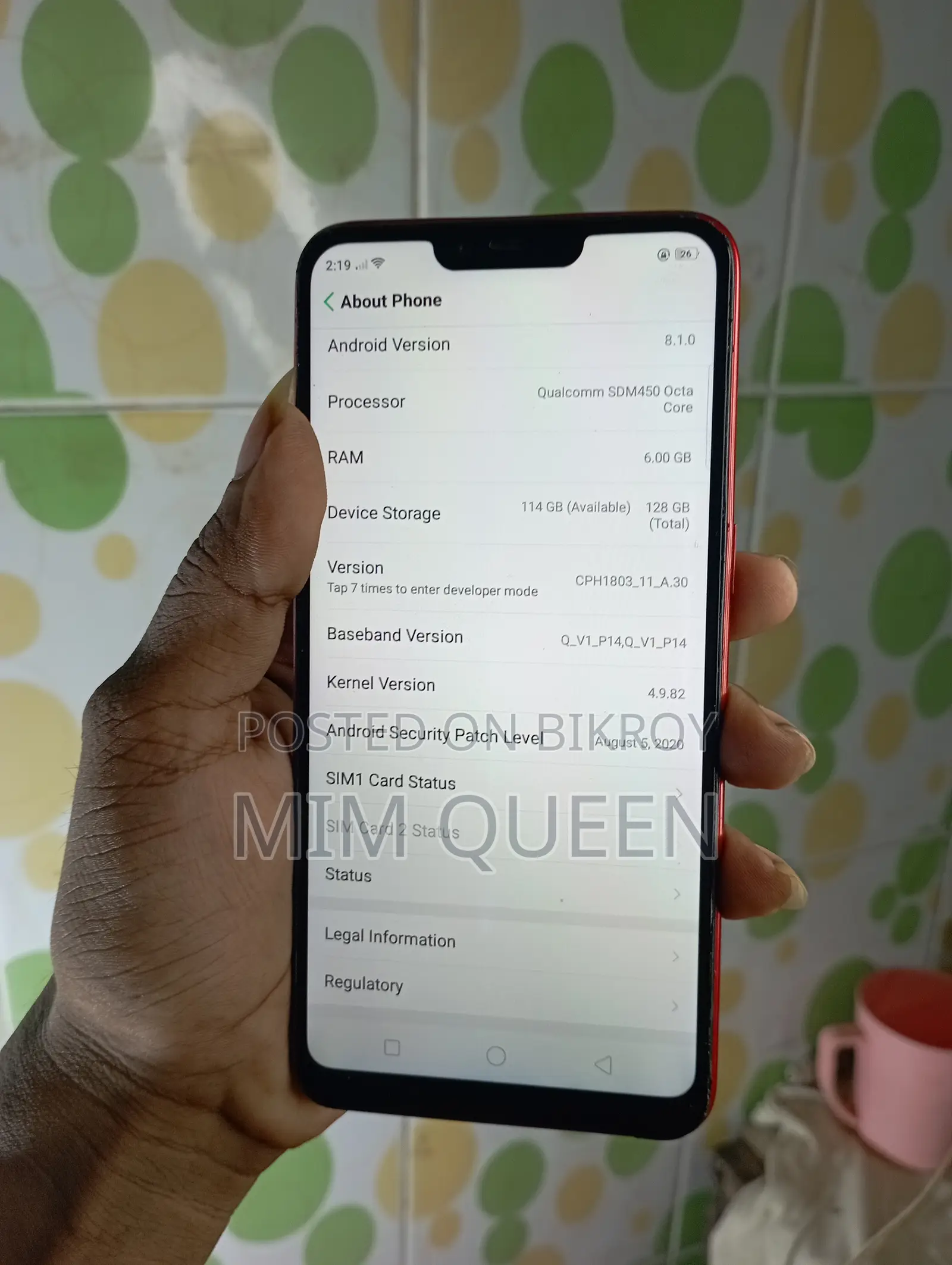 Oppo A3s 256 GB