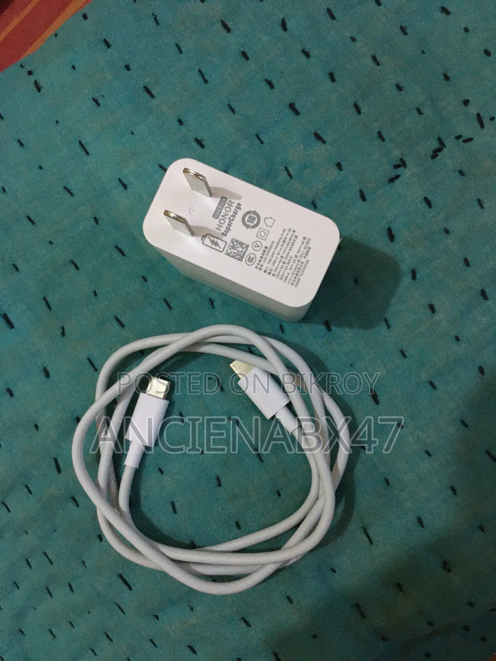 Honor 100W Dual Port Super Fast Charger Original