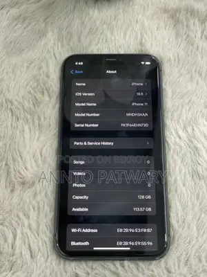 Apple iPhone 11 128 GB Black