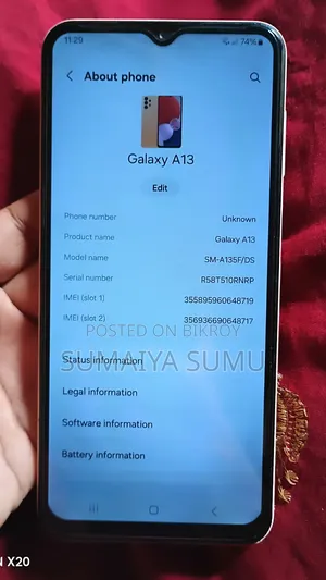 Samsung Galaxy A13 32 GB Rose Gold