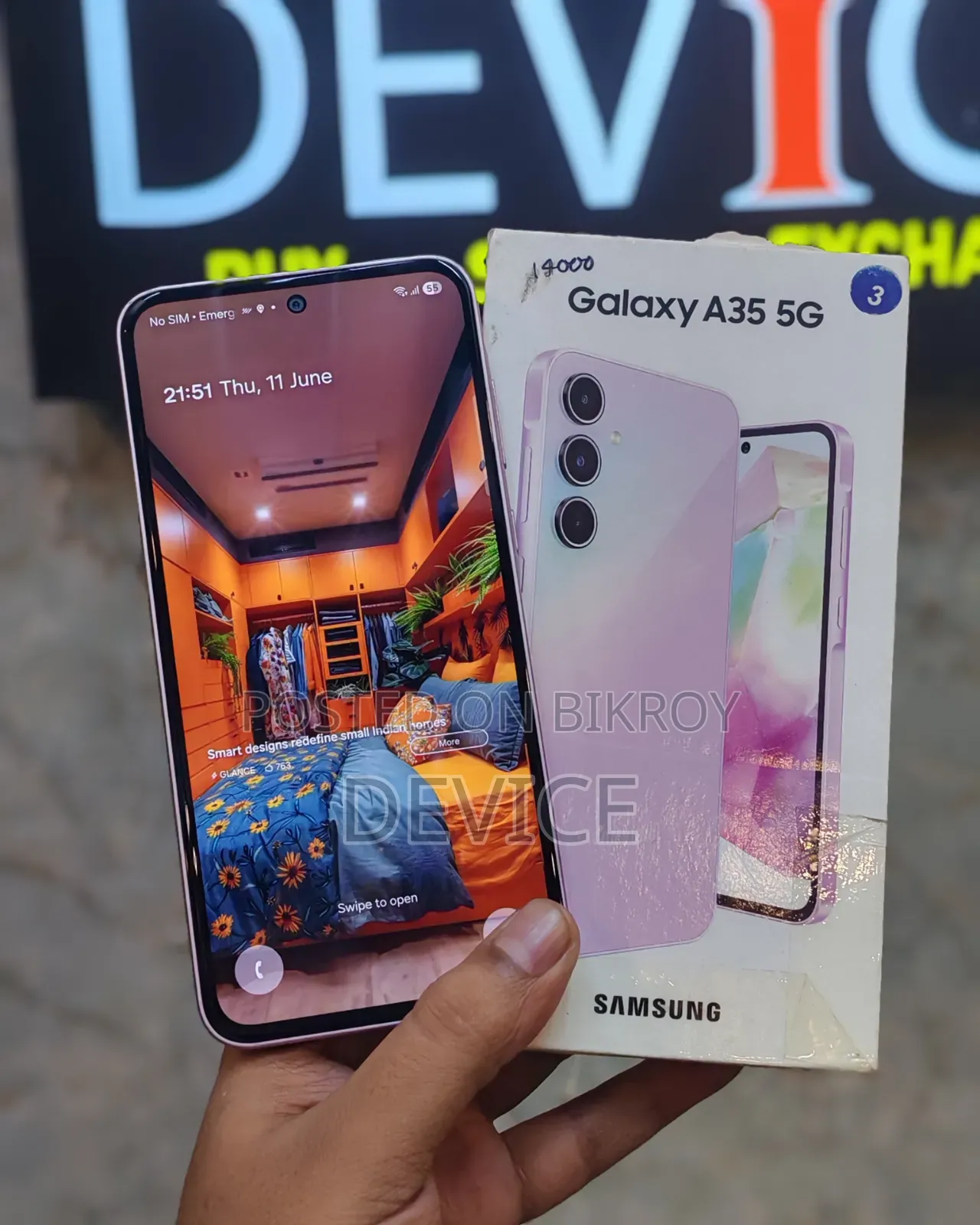 Samsung Galaxy A35 128 GB Purple