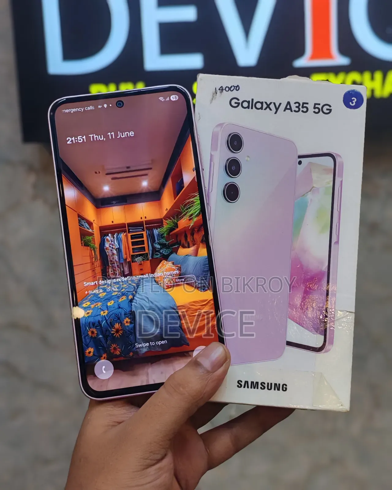 Samsung Galaxy A35 128 GB Purple