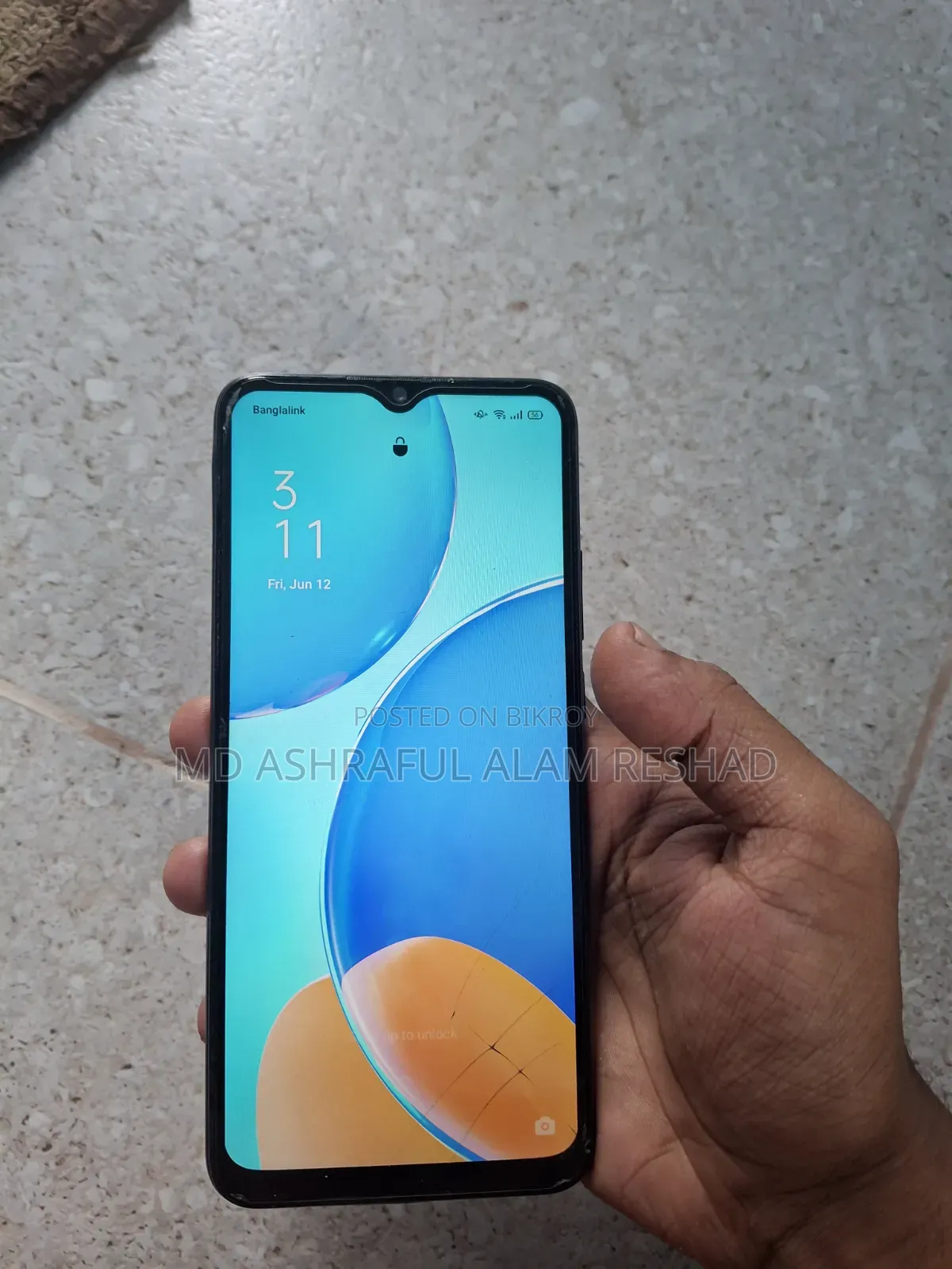 Oppo A15 64 GB Blue