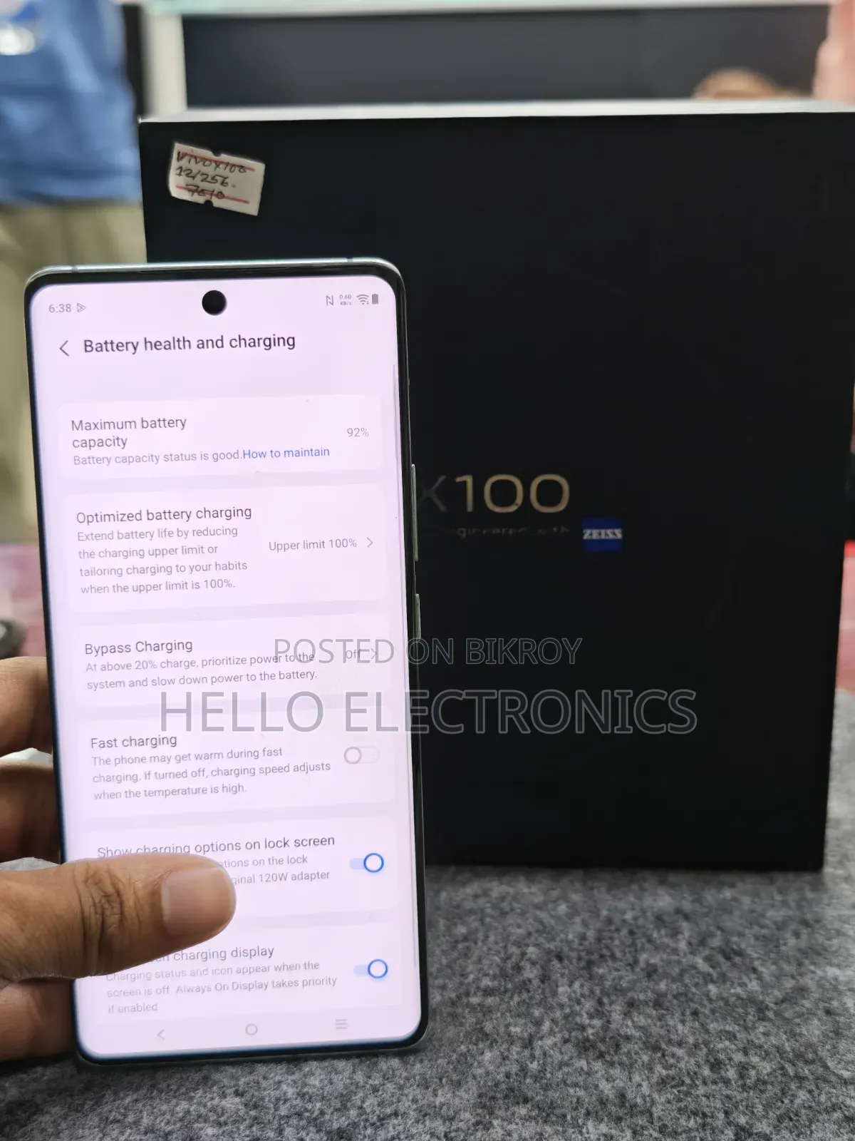 Vivo X100 256 GB Blue