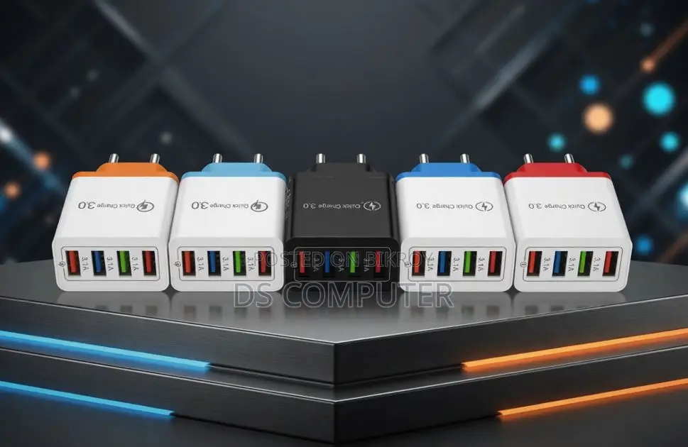 4-Port Mobile Charger