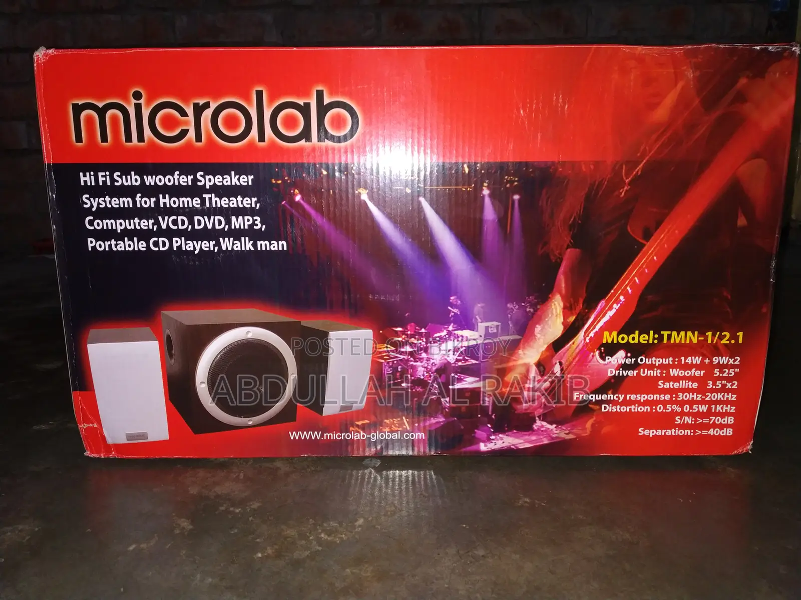Microlab TMN 2.1 Bluetooth Version