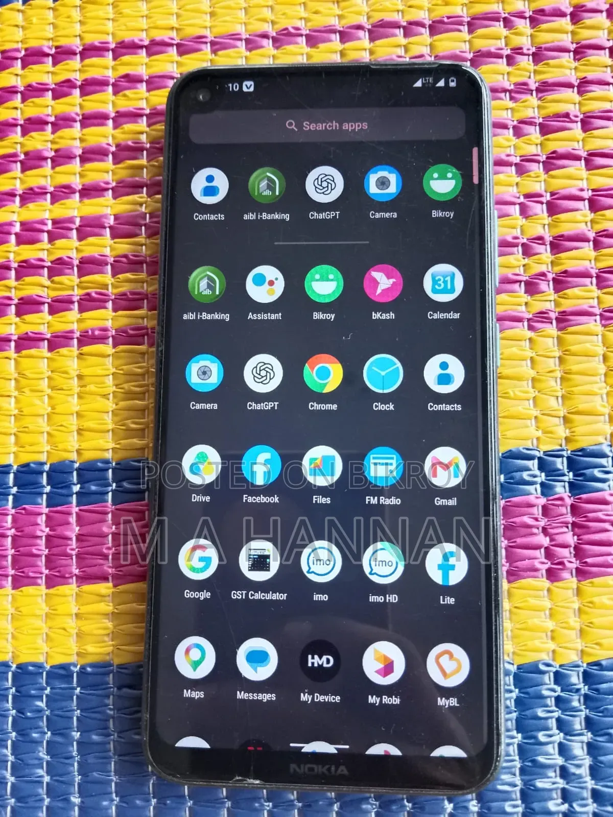 Title: Nokia 3.4 (4GB RAM / 64GB ROM) – Used Mobile Phone for Sale