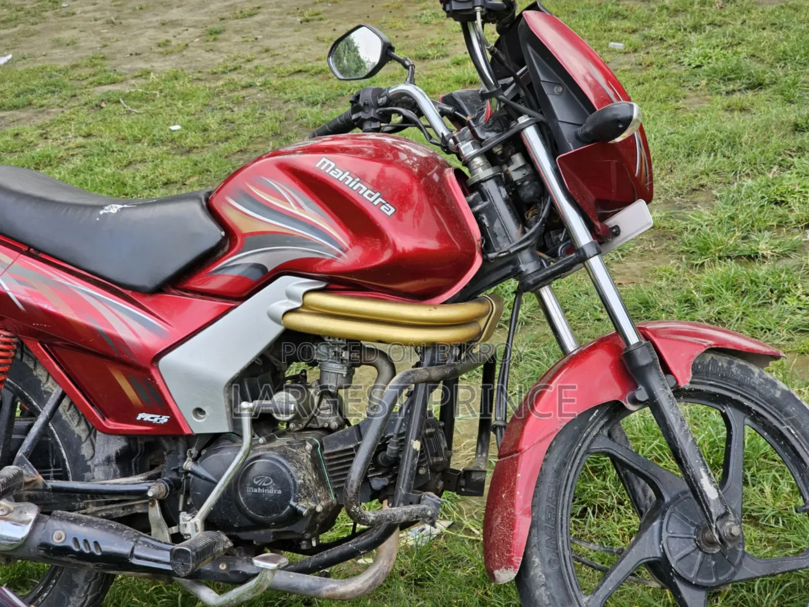 Mahindra Gusto 125 2017 Red