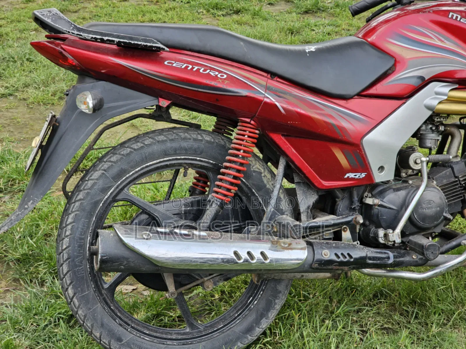 Mahindra Gusto 125 2017 Red