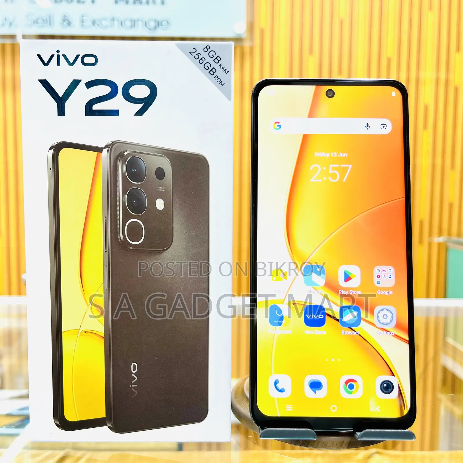 Vivo Y29 256 GB Orange