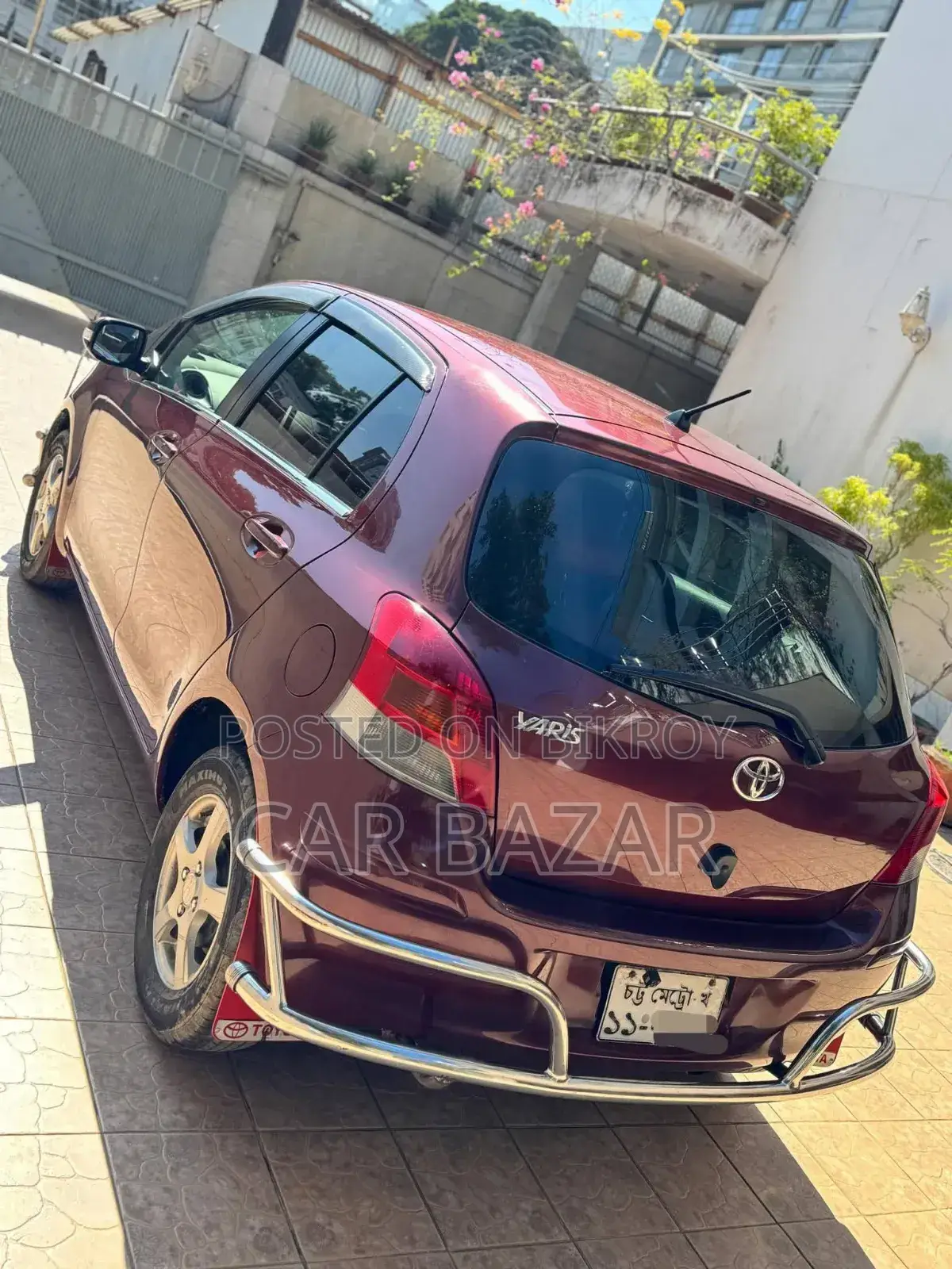 টয়োটা ভিটস ২০০৯ মেরুন