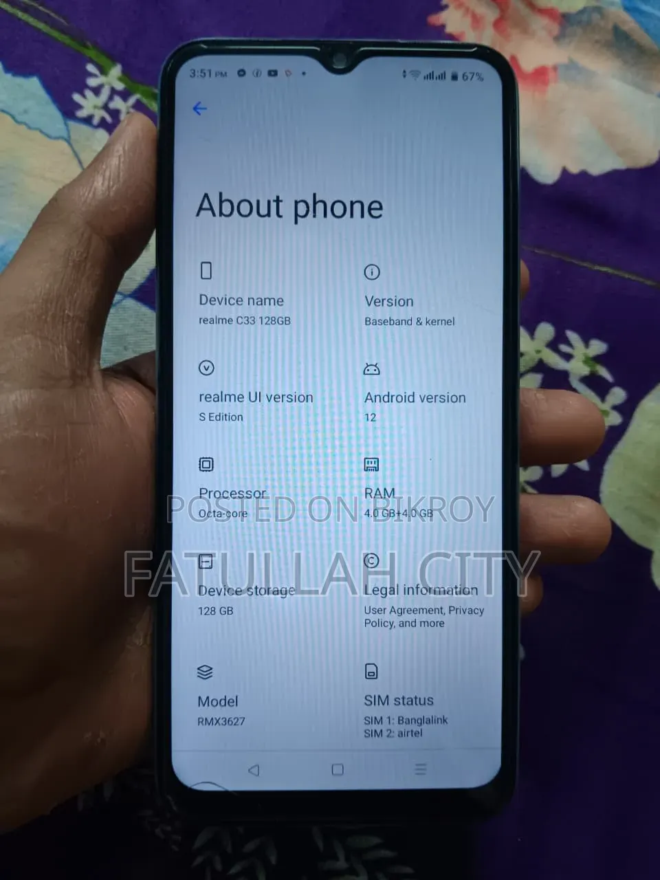 Realme C33 128 GB