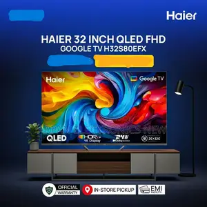 Haier H32s80gfx 32" Qled FHD Android Google Tv (Emi Available)