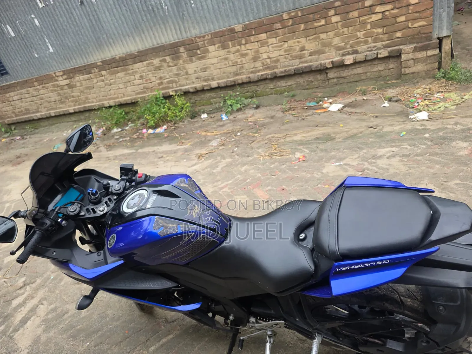 Yamaha R15 V3 2023 Blue