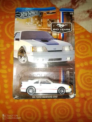 Hotwheels Silver Series (84' Ford Mustang Svo)