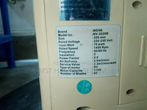 Nova Nv -3020r Electric Fan