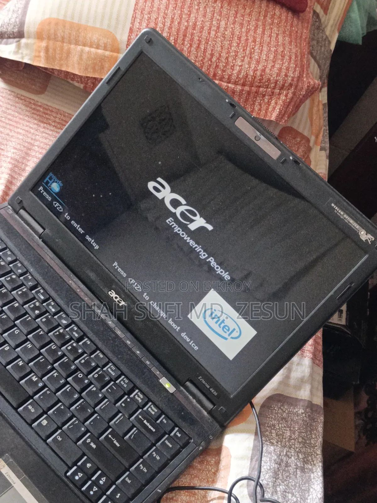 Laptop Acer Extensa 4630Z 2GB Intel Core 2 Duo HDD 512GB