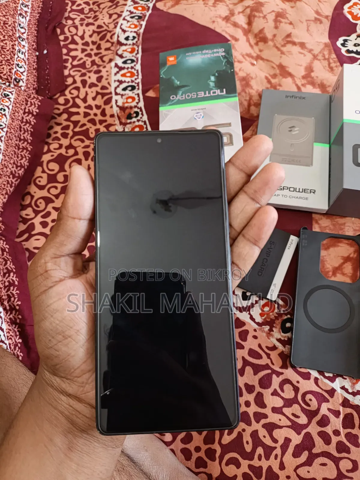 Infinix Note 50 Pro 256 GB Black