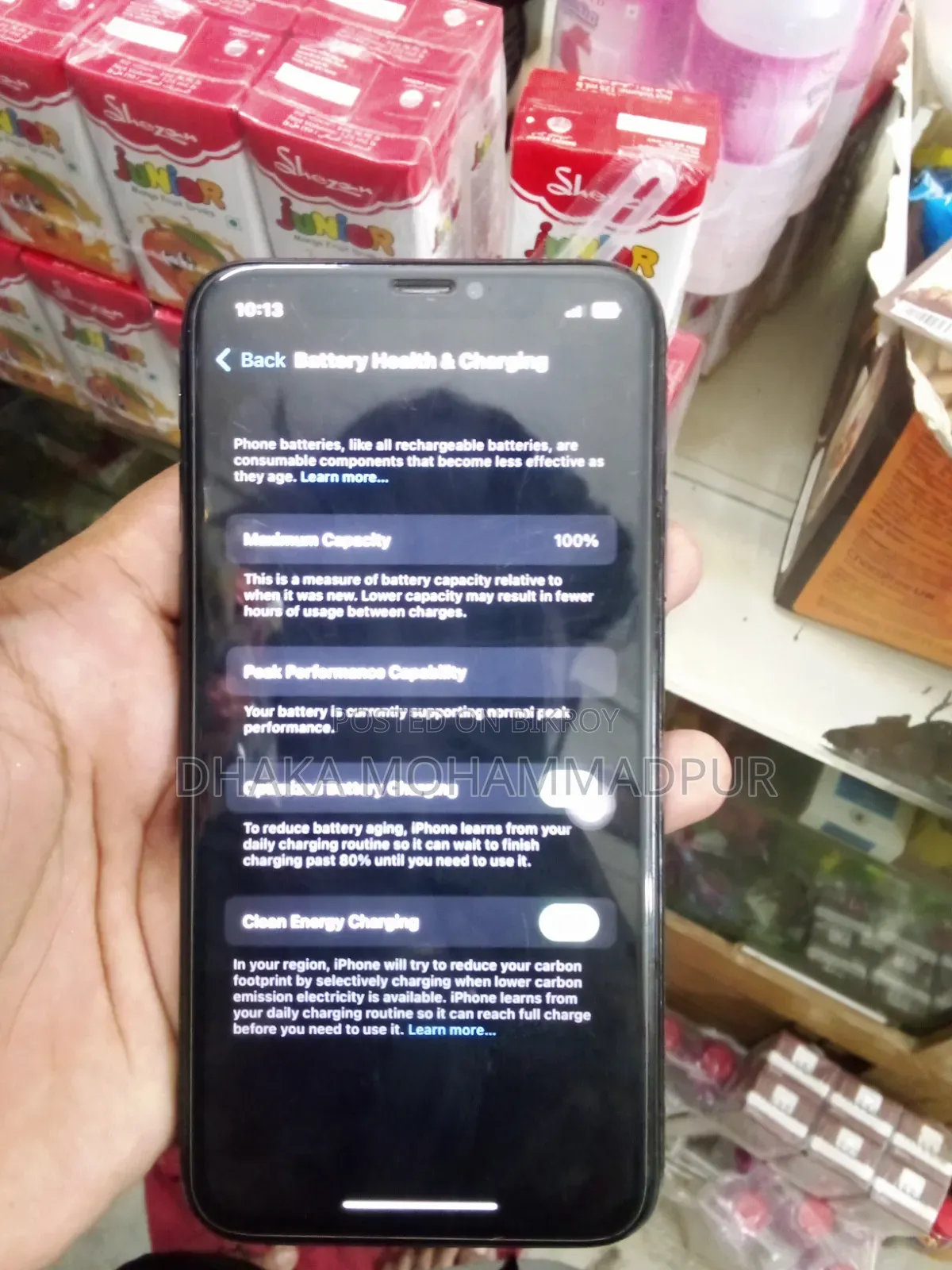Apple iPhone X 64 GB Black