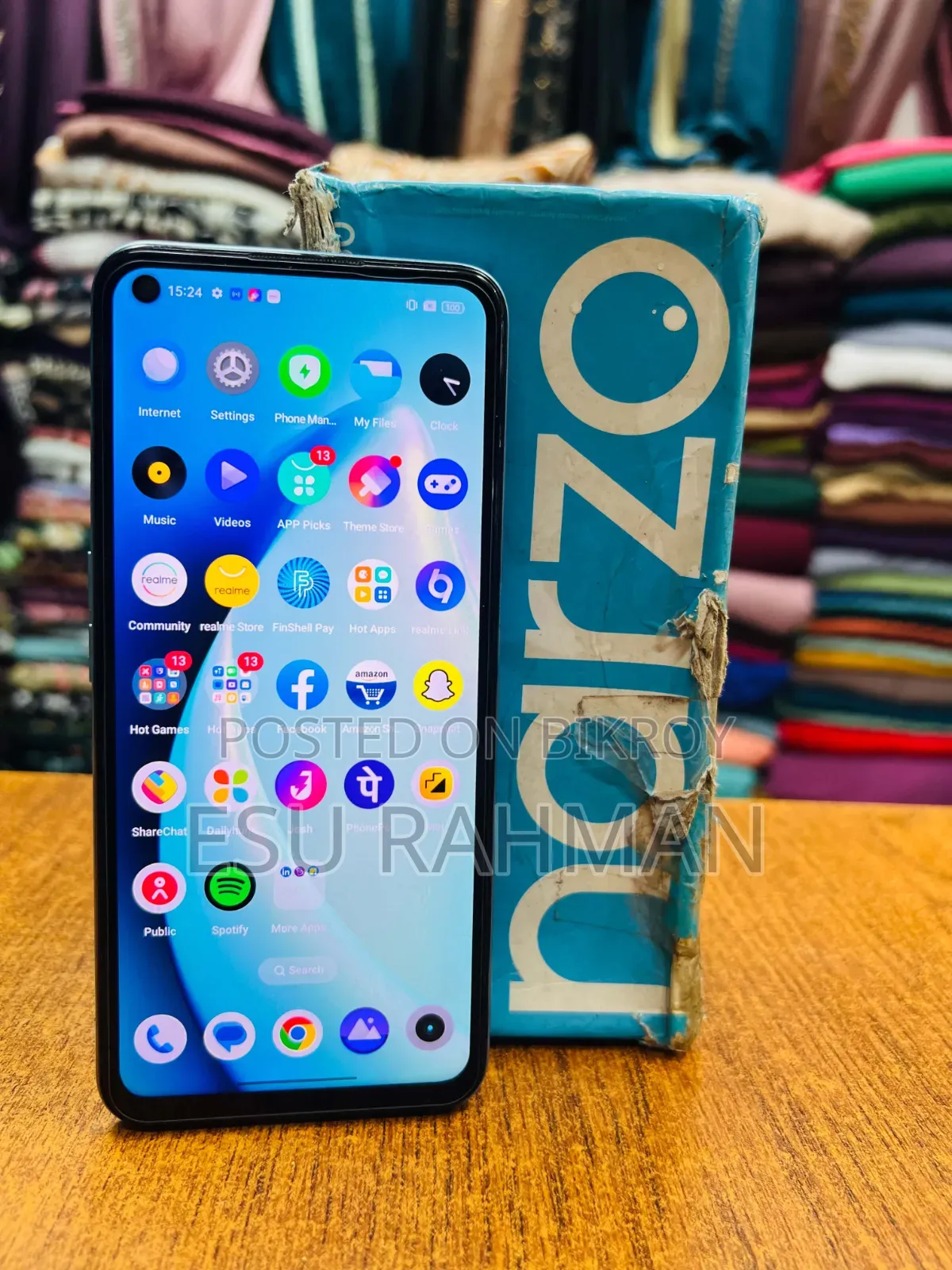 Realme Narzo 50 64 GB Blue