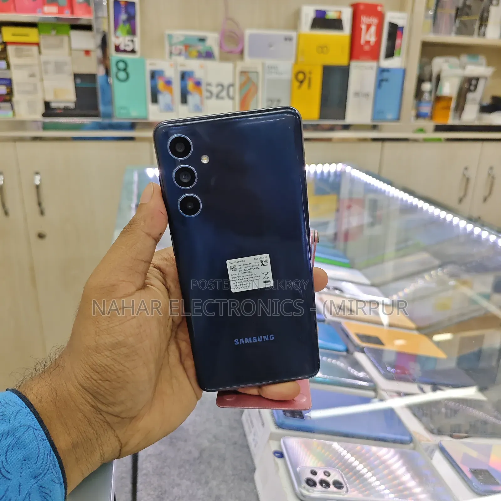 স্যামসাং গ্যালাক্সি এফ৫৪ ২৫৬ জিবি ব্লু