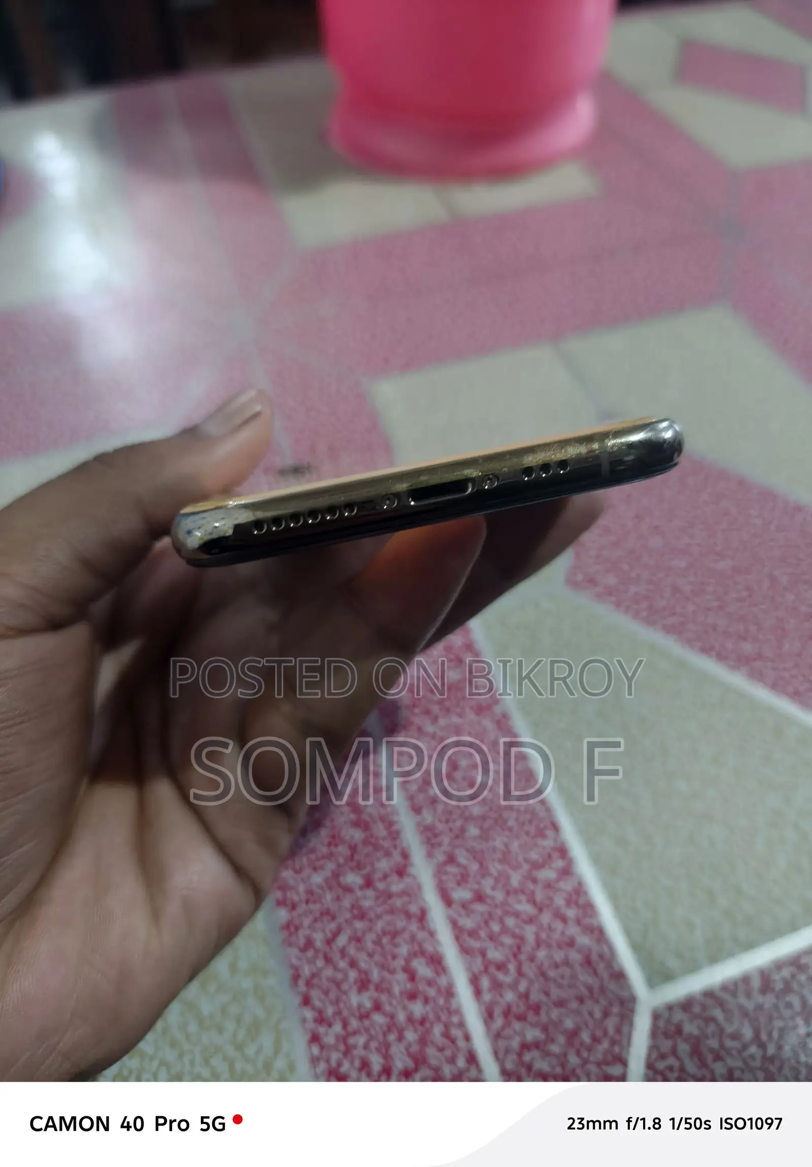 অ্যাপল আইফোন এক্সএস ২৫৬ জিবি রোজ গোল্ড