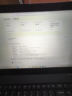 Laptop Lenovo 8GB Intel Core I5 SSD 256GB
