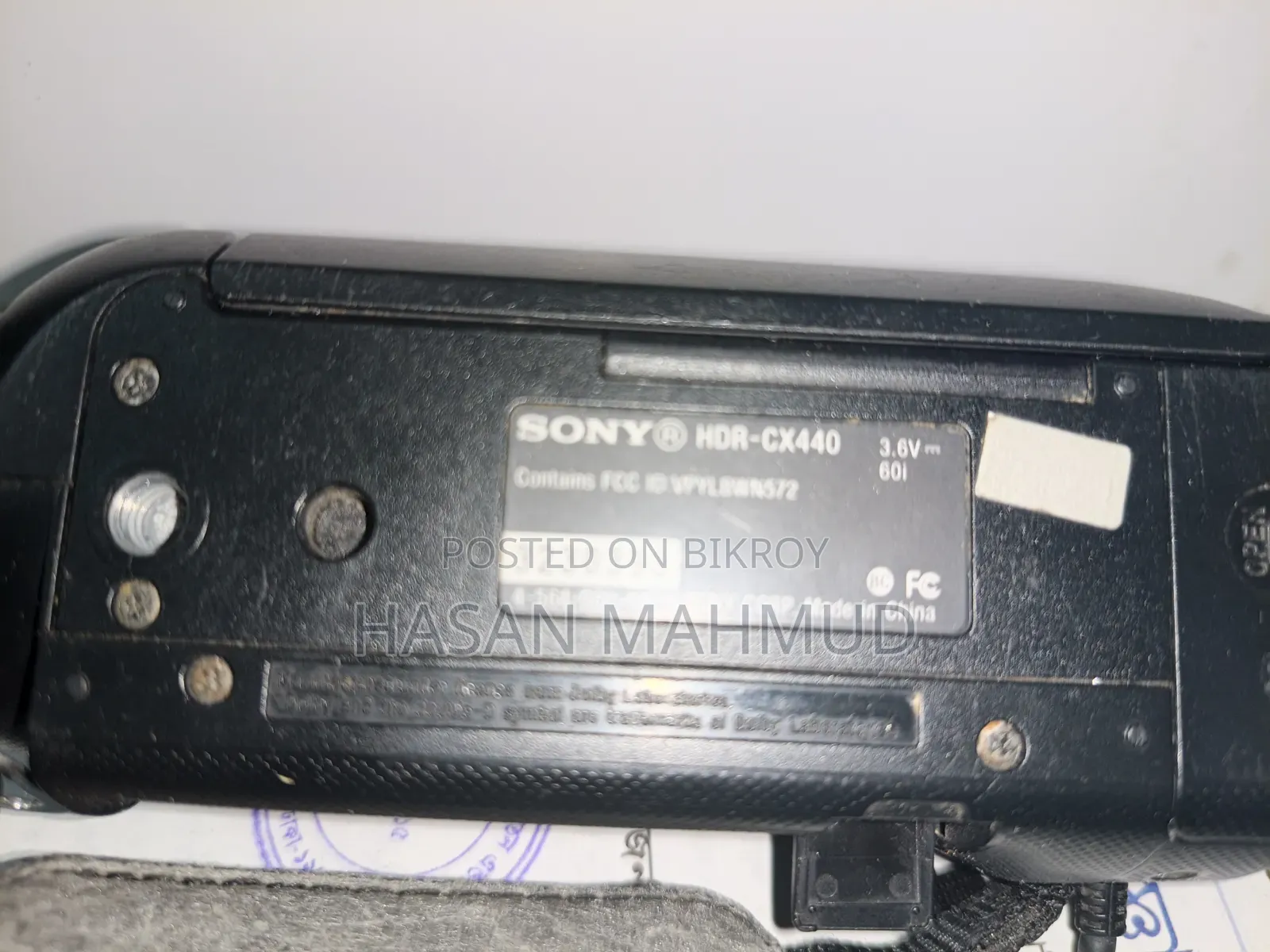 Sony Hd Handycam 9.2
