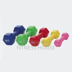 Vinyl Dumbbell 4kg Pair