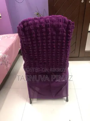 Office chair with a beautiful chair cover