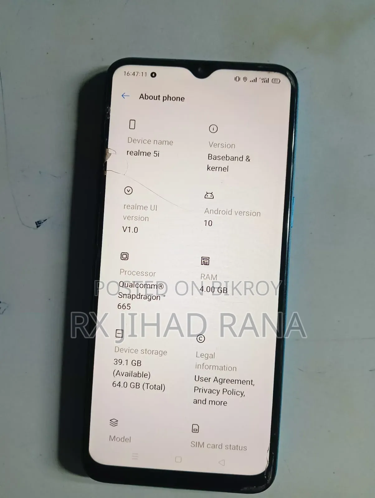 Realme 5i 64 GB Blue