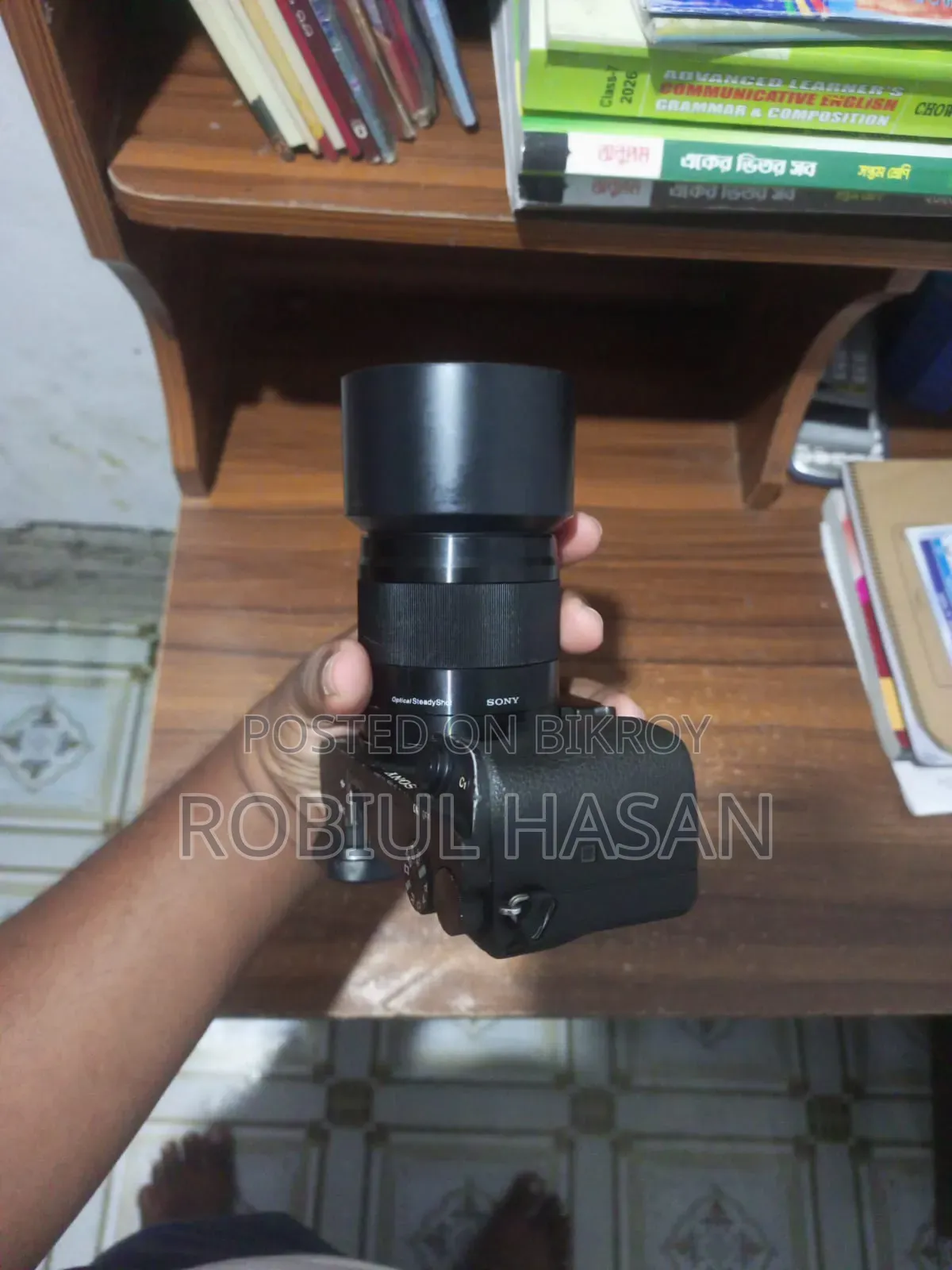 Camera:- Sony A6400 With Lens & Gimbal