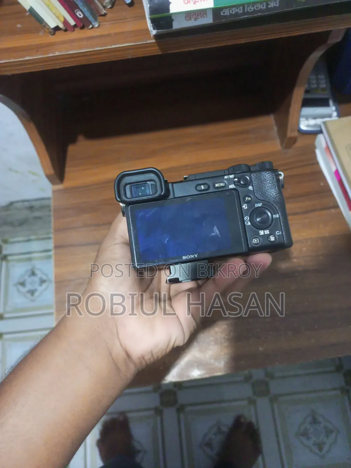 Camera:- Sony A6400 With Lens & Gimbal