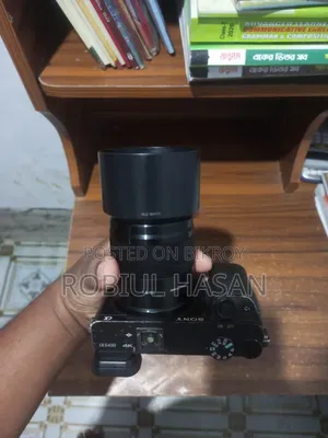 Camera:- Sony A6400 With Lens & Gimbal