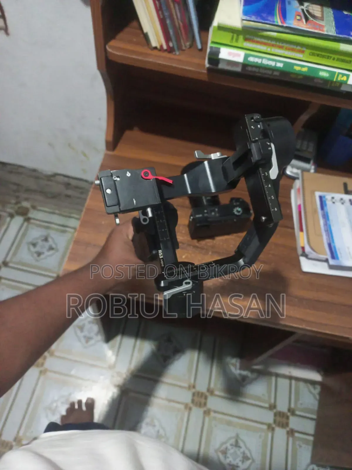 Camera:- Sony A6400 With Lens & Gimbal