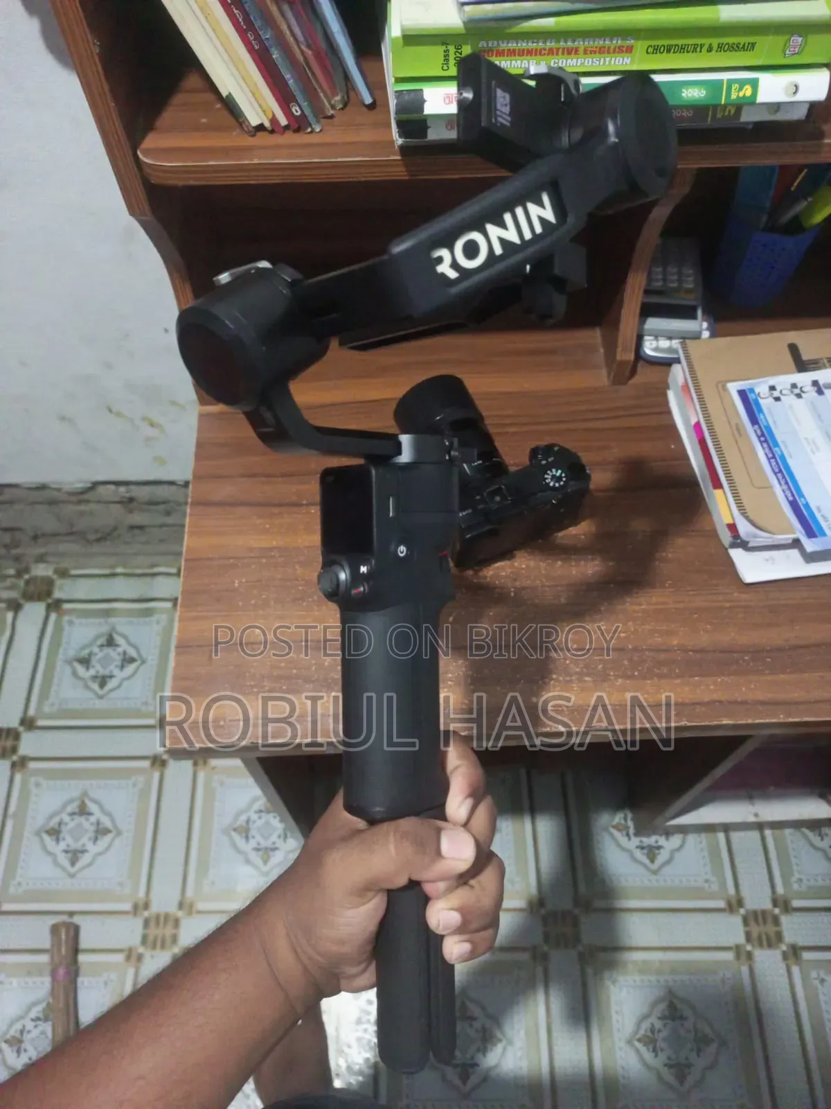 Camera:- Sony A6400 With Lens & Gimbal
