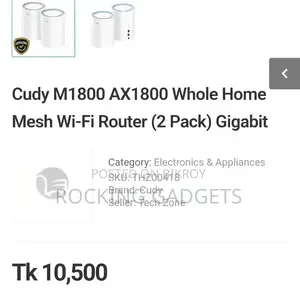 (Fixed) Cudy Ax1800 Mesh Router 2 Pack