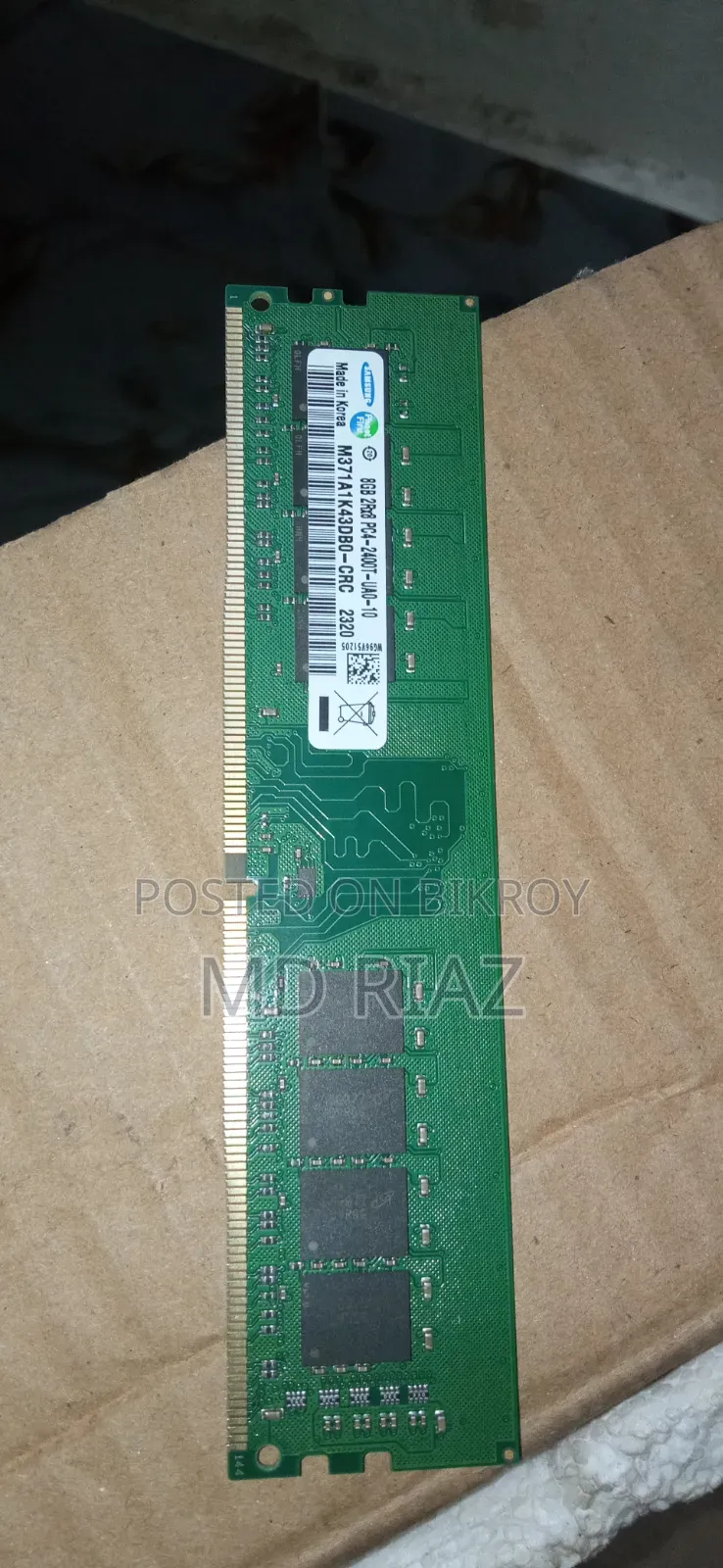 Full Fresh Look Like New Samsung Ddr4 8gb Ram