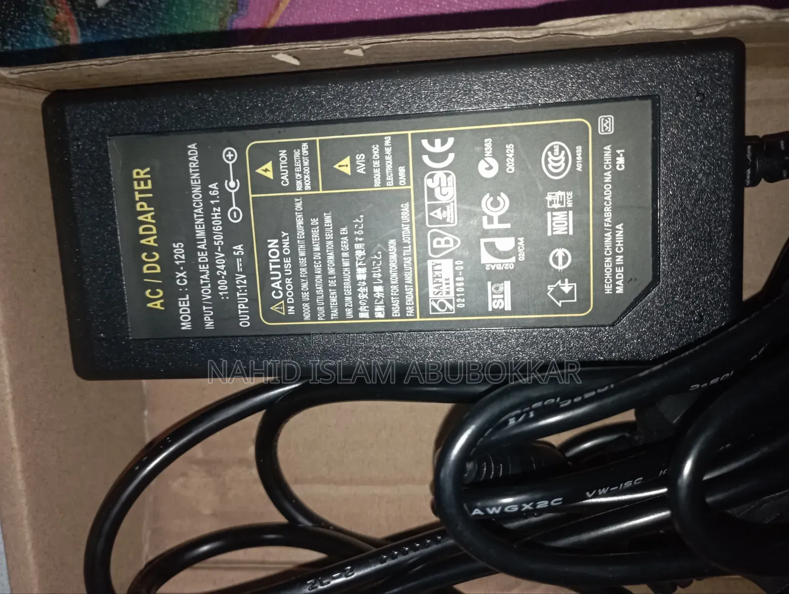 Computer Monitor Charger