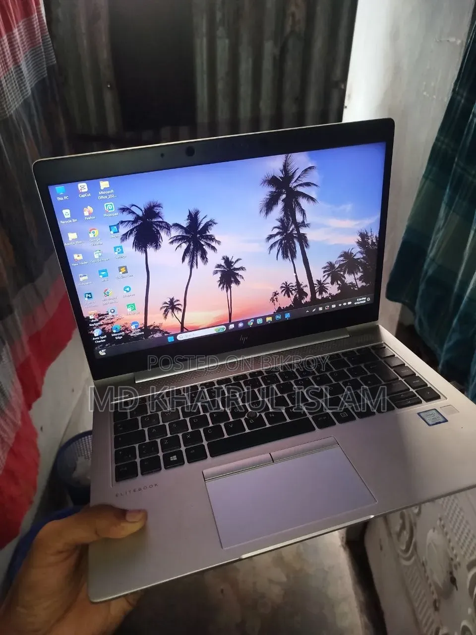 Laptop HP EliteBook 840 G6 16GB Intel Core I7 SSD 512GB