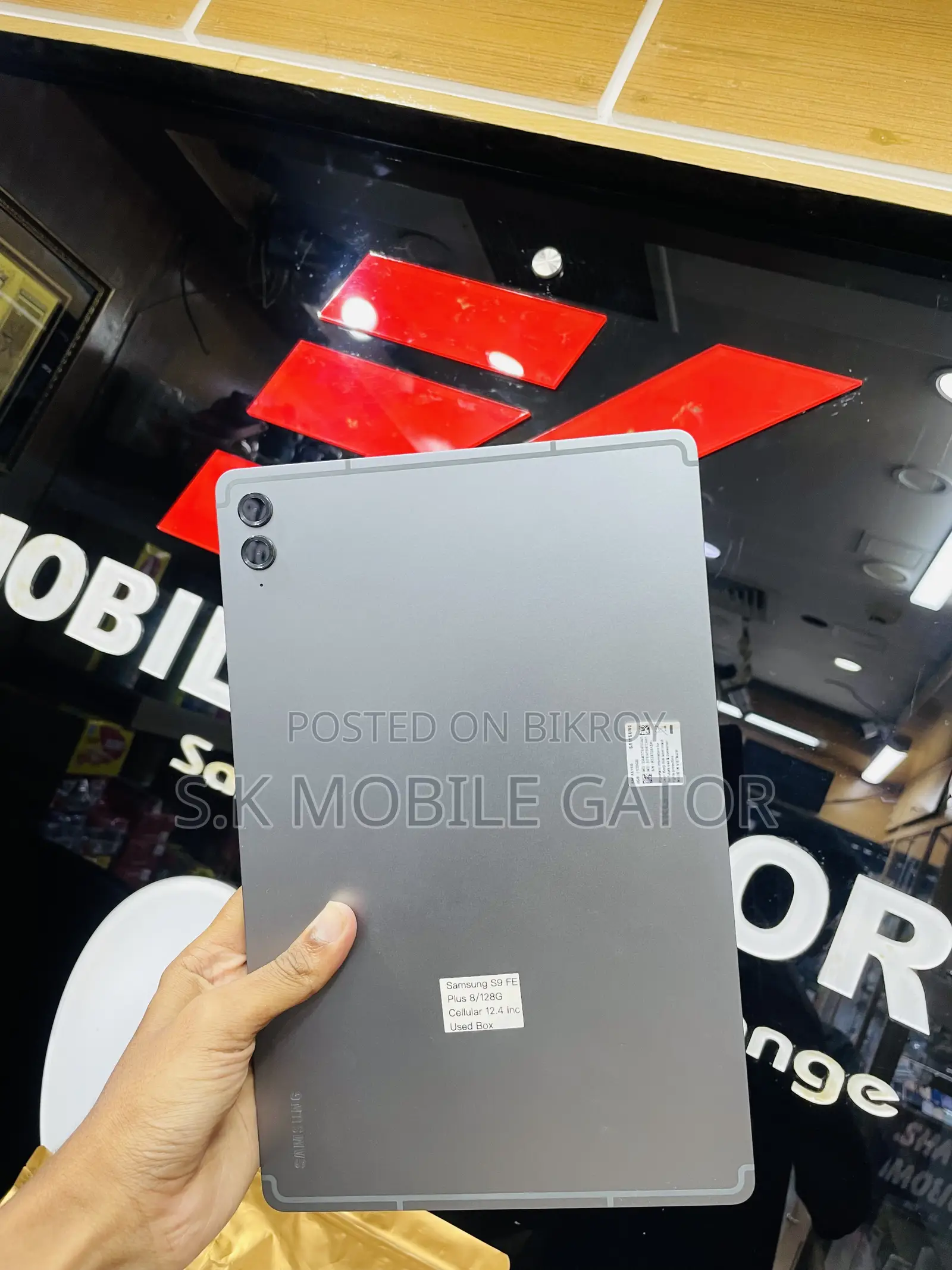 Samsung Galaxy Tab S9 FE+ 128 GB Gray