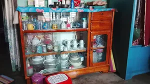 Showcase for sale, made of Teak wood