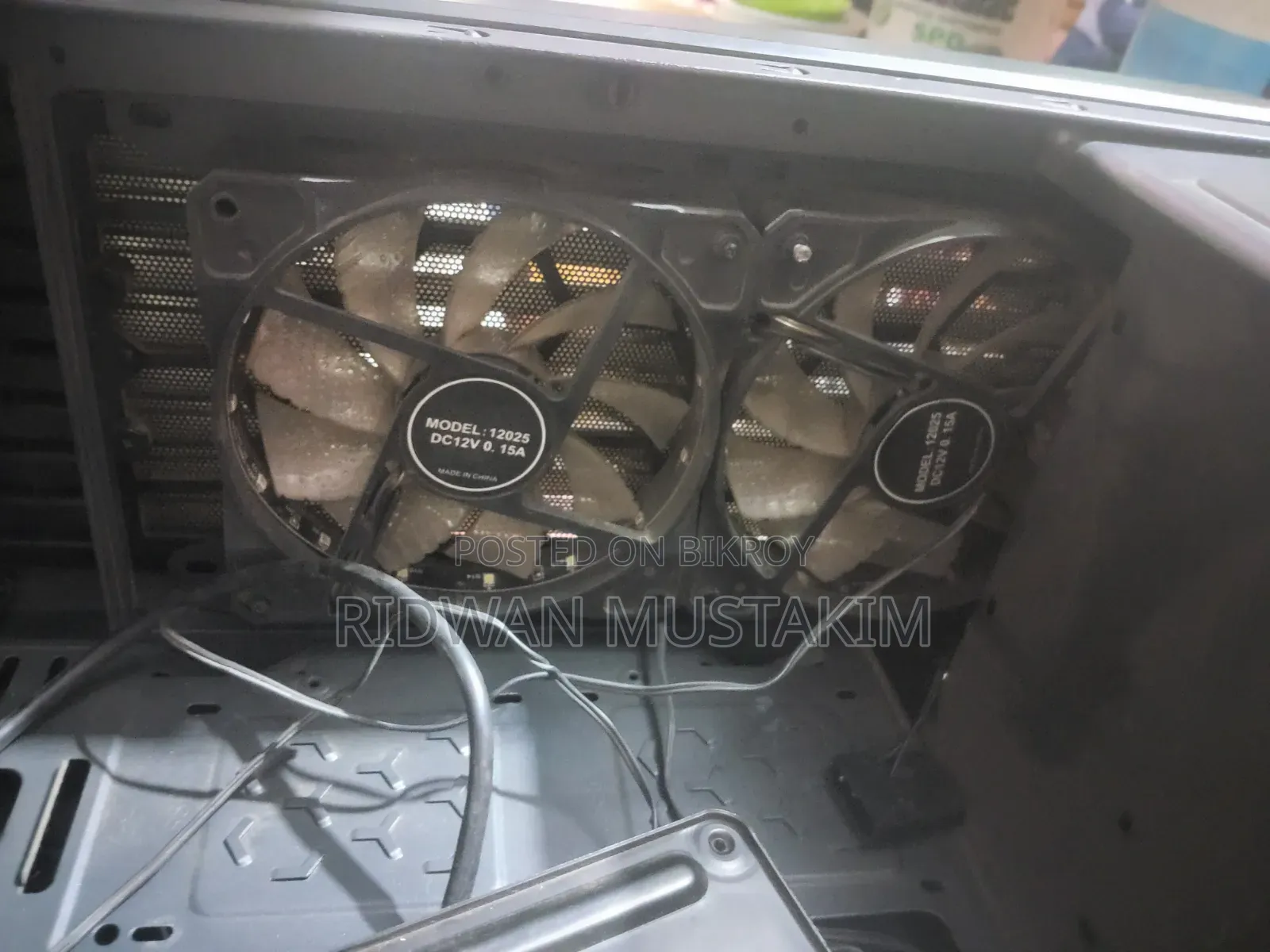 PC Casing With 3 Cooling Fans