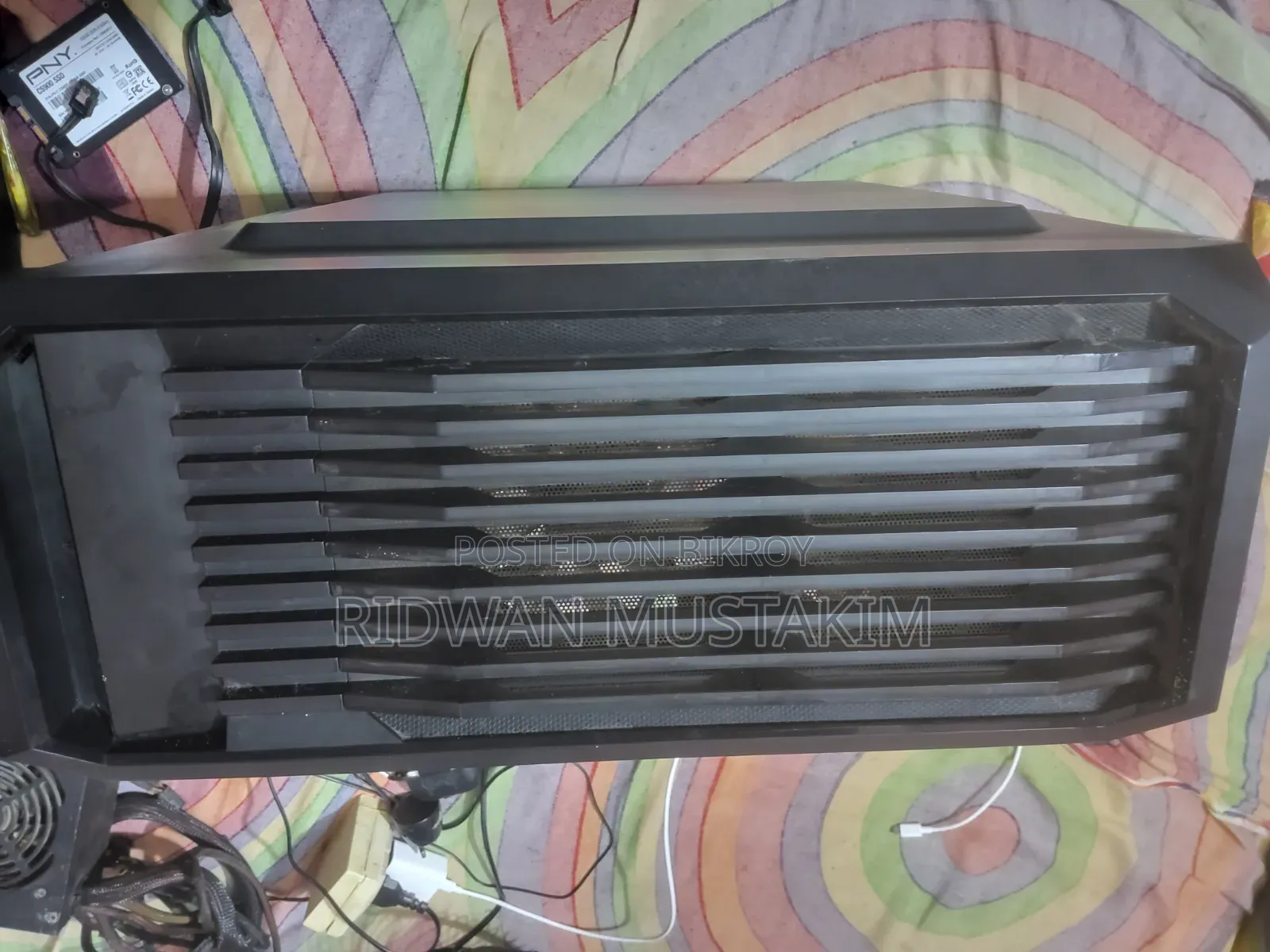 PC Casing With 3 Cooling Fans