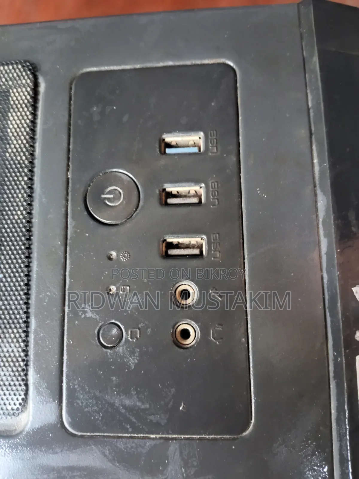 PC Casing With 3 Cooling Fans